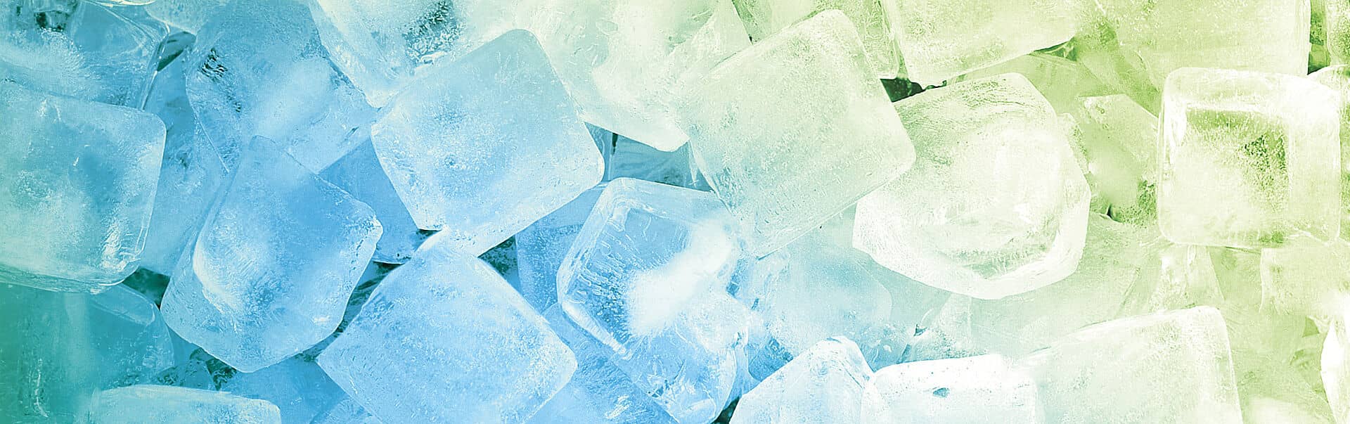 Eiswürfel als Symbol für Kühlelemente